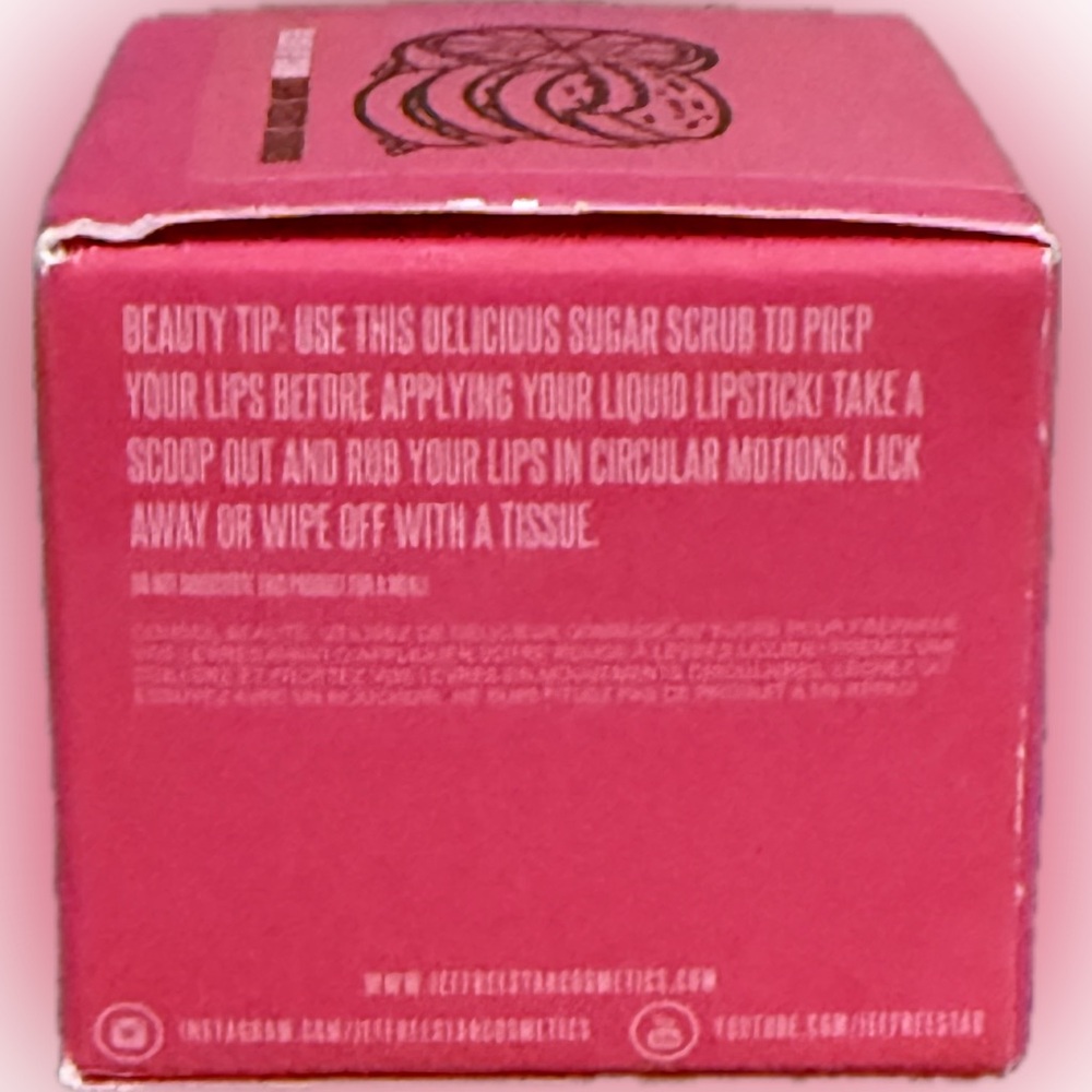 🍋JEFFREE STAR🍋Lemon Icebox Cookies Velour Lip Scrub/NIB - Picture 8 of 9